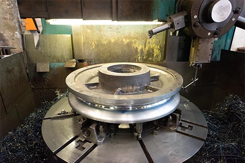 Machining Sheave Wheel